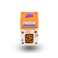 Chocobombs cu 30% proteine fara zahar low-carb gluten free Caramel, 100g, Mr. Iron