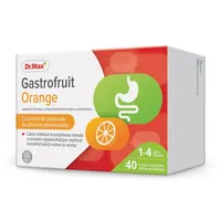 Dr. Max Gastrofruit Orange, 40 comprimate masticabile