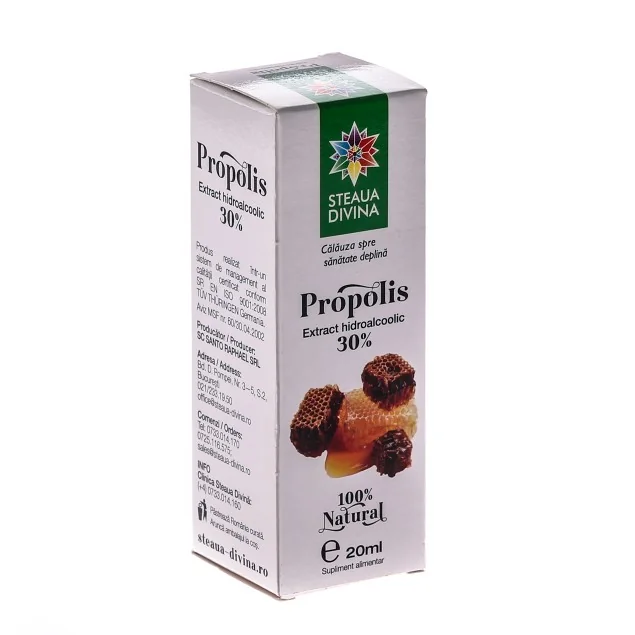 Tinctura de propolis, 20ml, Steaua Divina