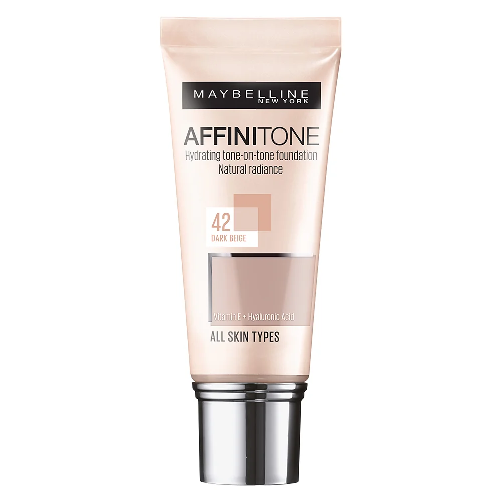 Fond de ten 42 Dark Beige Affinitone, 30ml, Maybelline 