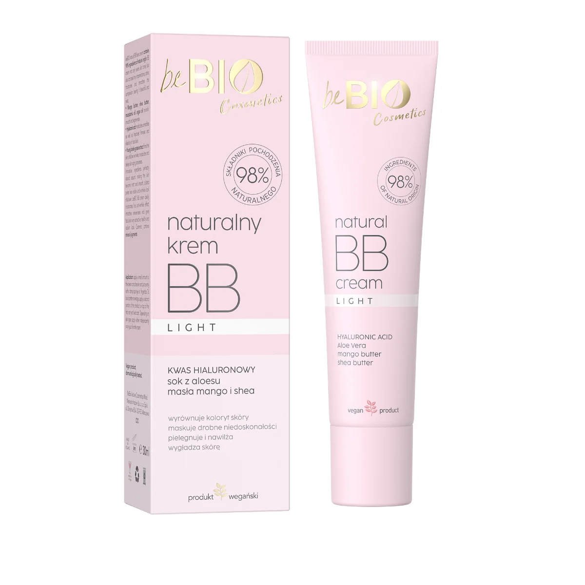 BB Cream Light, 30ml, BeBio