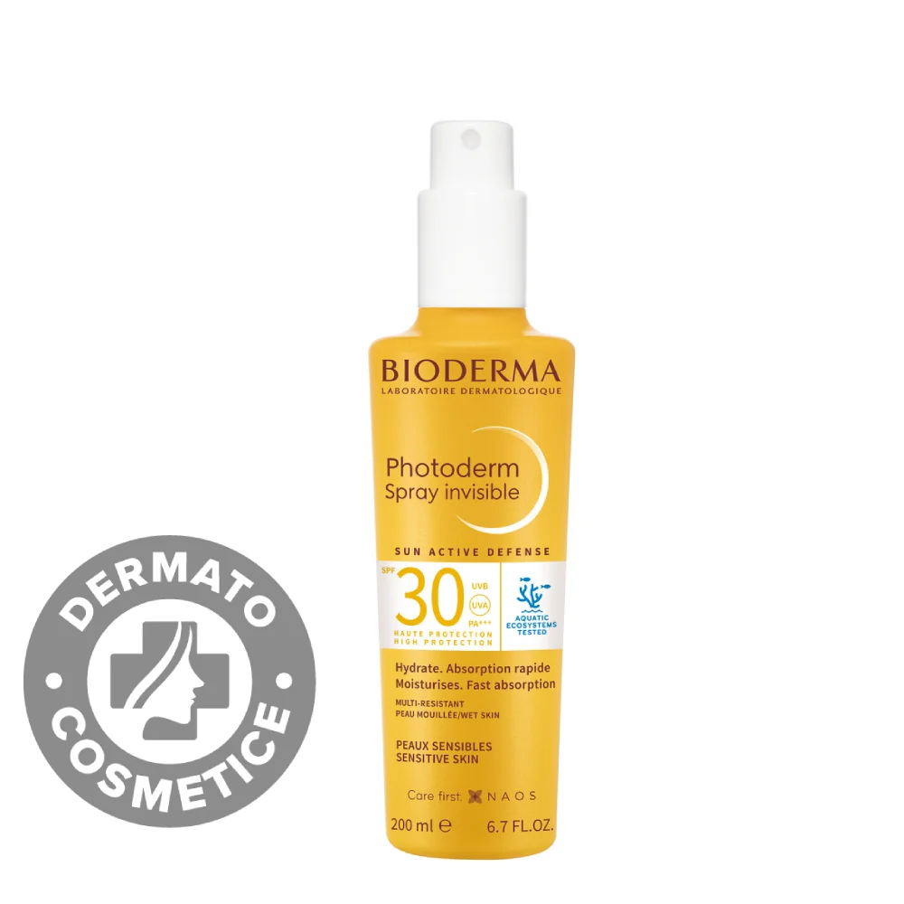 Spray protectie solara Photoderm SPF 30, 200ml, Bioderma 