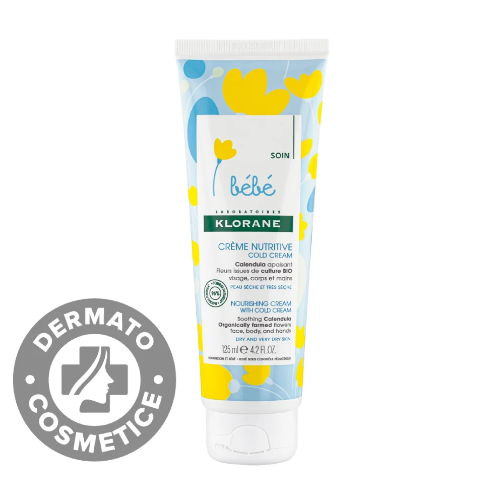 Crema nutritiva ColdCream, 125ml, Klorane Bebe