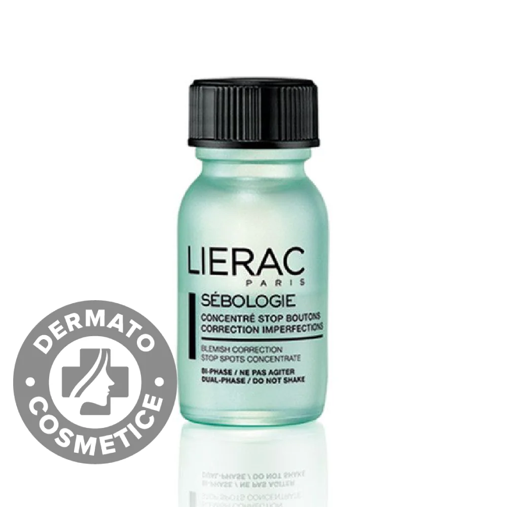 Concentrat bifazic anti-imperfectiuni Sebologie, 15ml, Lierac Paris