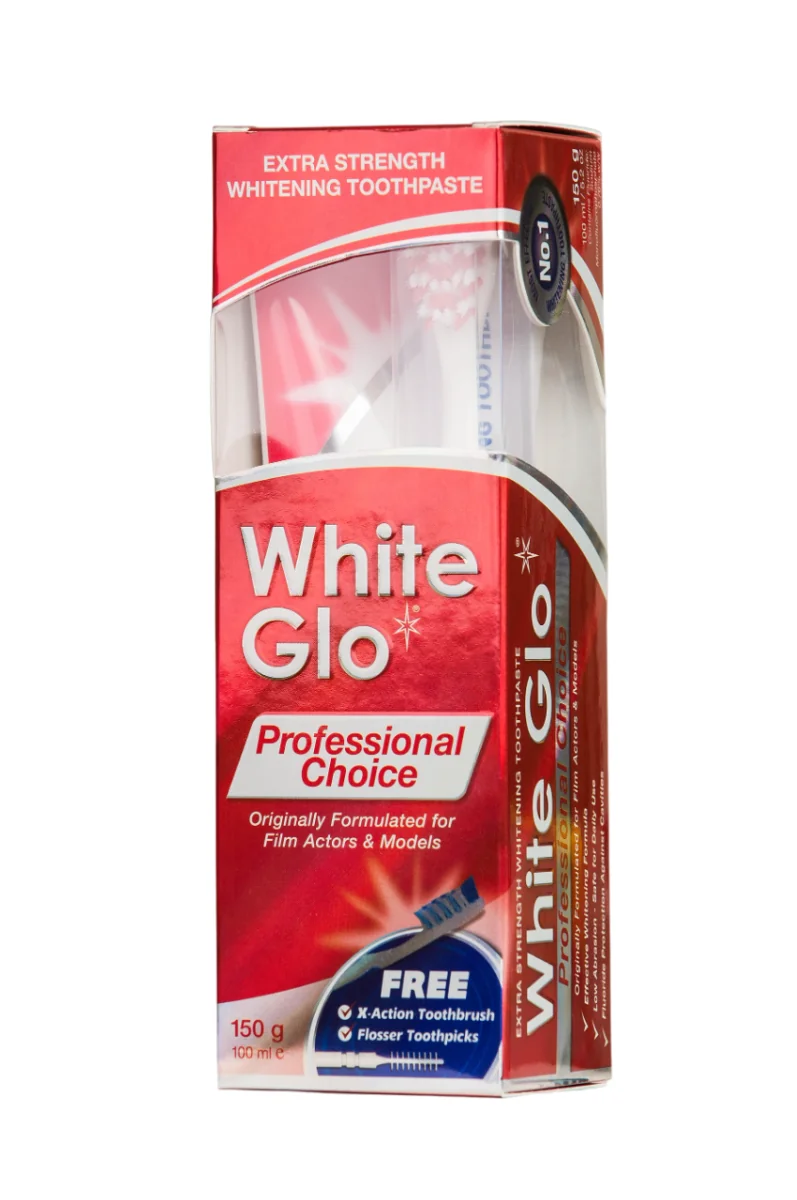 Pasta de dinti cu periuta Professional Choice, 100ml, White Glo