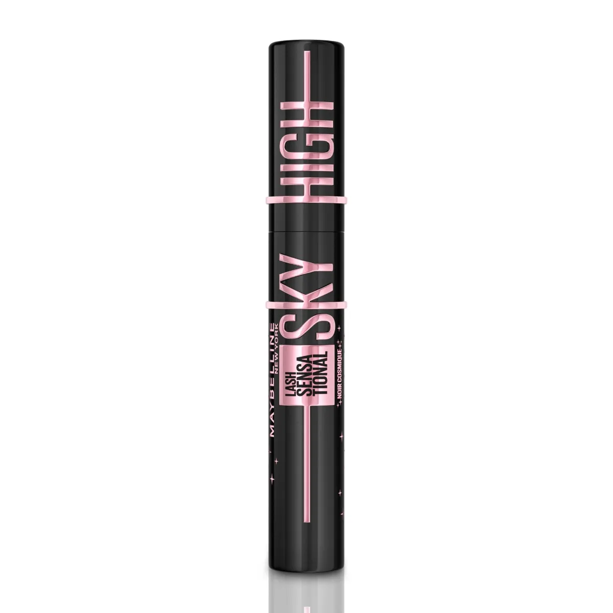 Mascara pentru alungire si volum Lash Sensational Sky High Cosmic Black, 7.2ml, Maybelline 