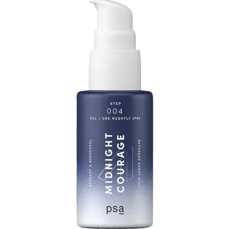 Ulei de noapte pentru fata cu retinol Midnight Courage, 15ml, PSA 