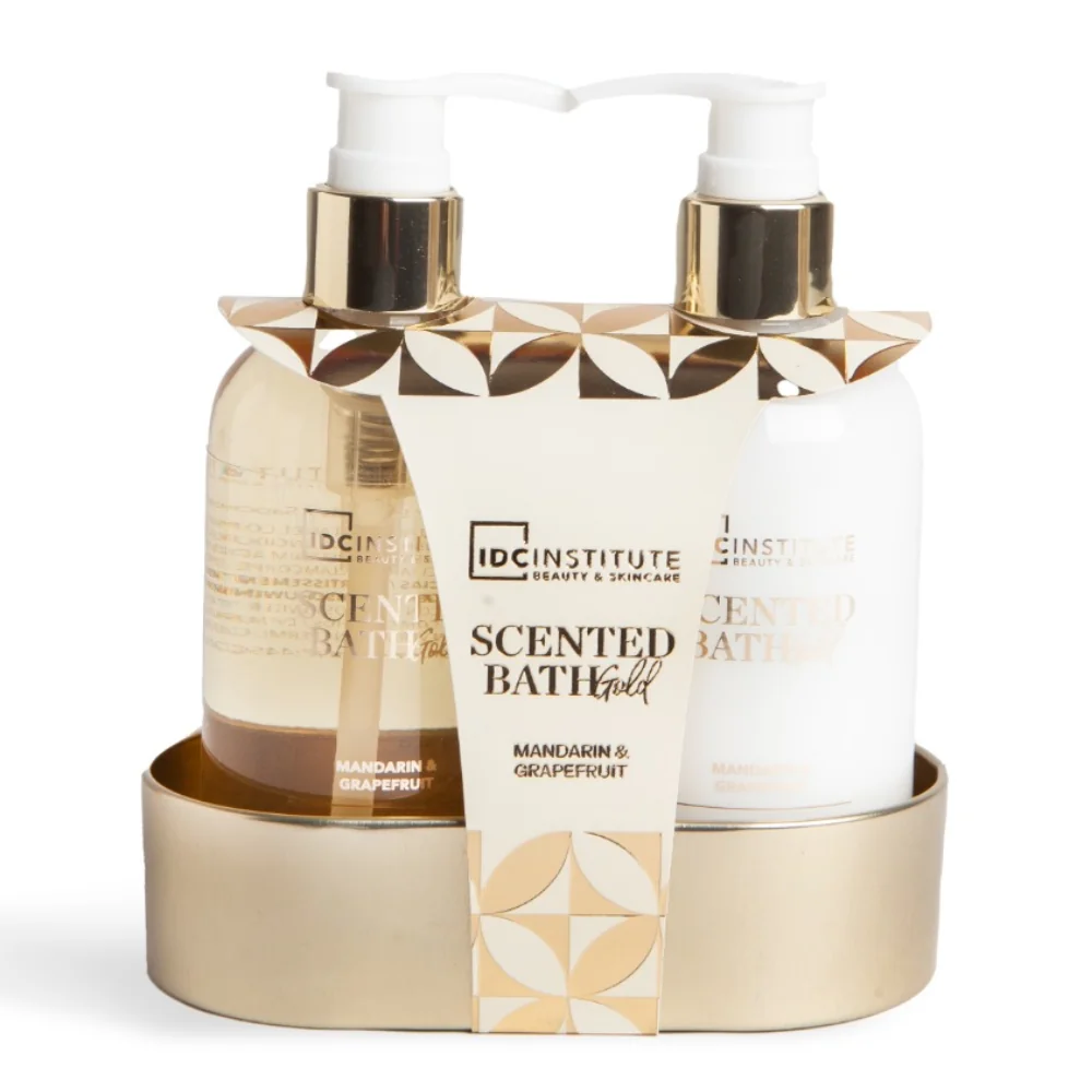 Set Scented Bath Gold Duo Maini, IDC Institute