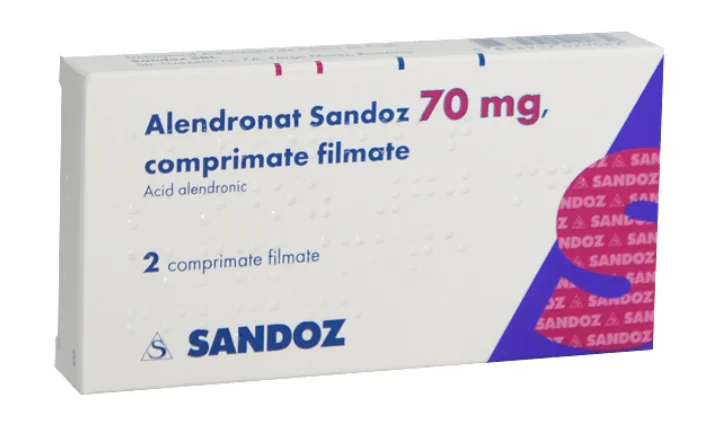 Alendronat 70mg, 2 comprimate flmate, Sandoz