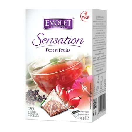 Ceai Rooibos cu vanilie, 20 plicuri, Evolet