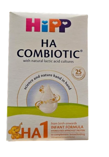 Lapte praf HA 1 Combiotic lapte de inceput de la nastere, 350 g, HiPP