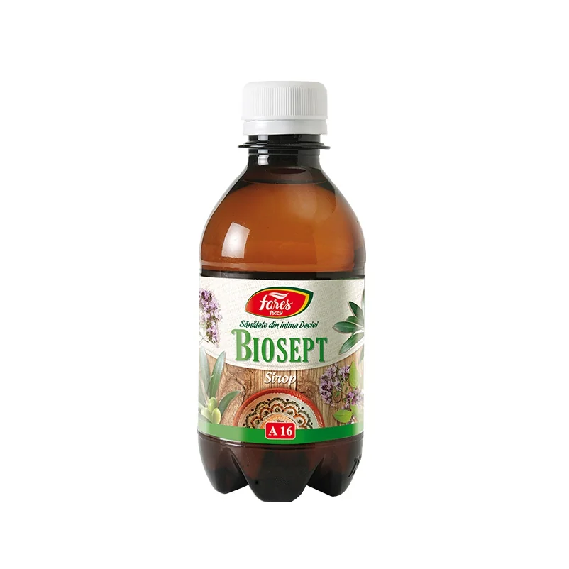 Sirop Biosept, 250ml, Fares