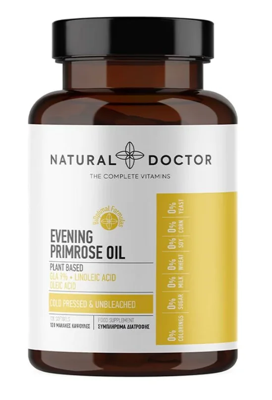 Evening Primrose Oil, 120 capsule, Natural Doctor