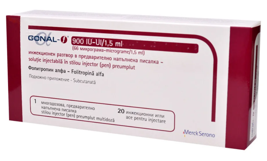 Gonal-F Pen 900ui/1.5ml, 1stilou injector preumplut, Merck 