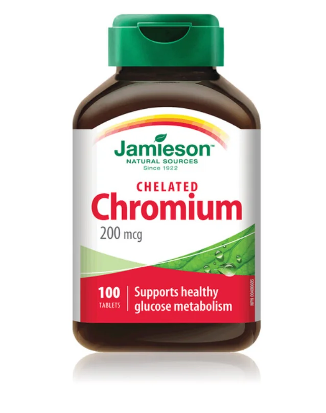 Crom chelat 200mg, 100 comprimate filmate, Jamieson