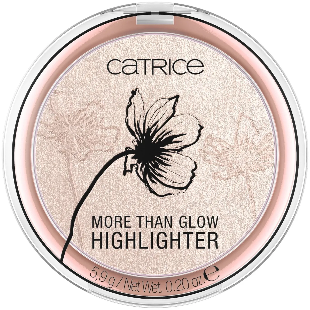 Iluminator More Than Glow Highlighter 020 - Supreme Rose Beam, 5.9g, Catrice 