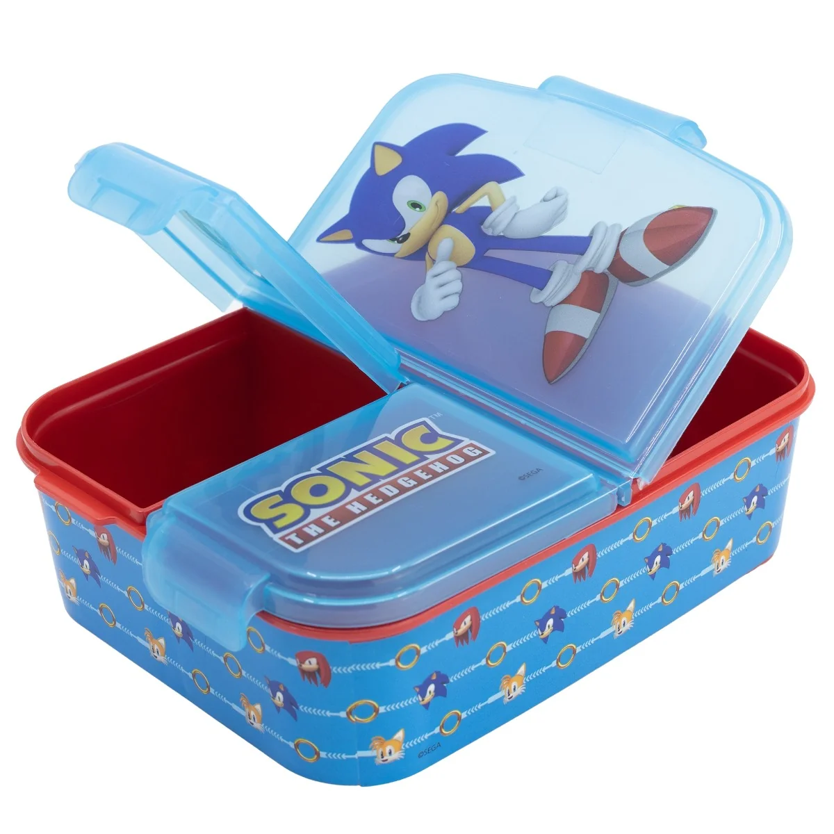 Cutie compartimentata sandwich Sonic, 1 bucata, Kidscenter 