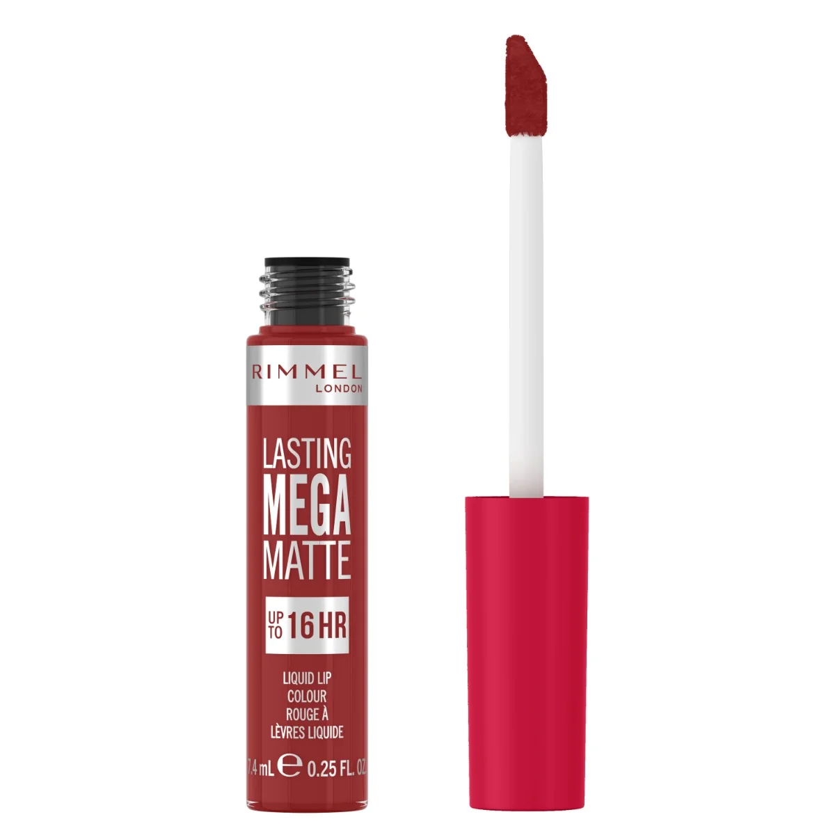 Ruj lichid Lasting Mega Matte 500 Fire Starter, 7.4ml, Rimmel London 