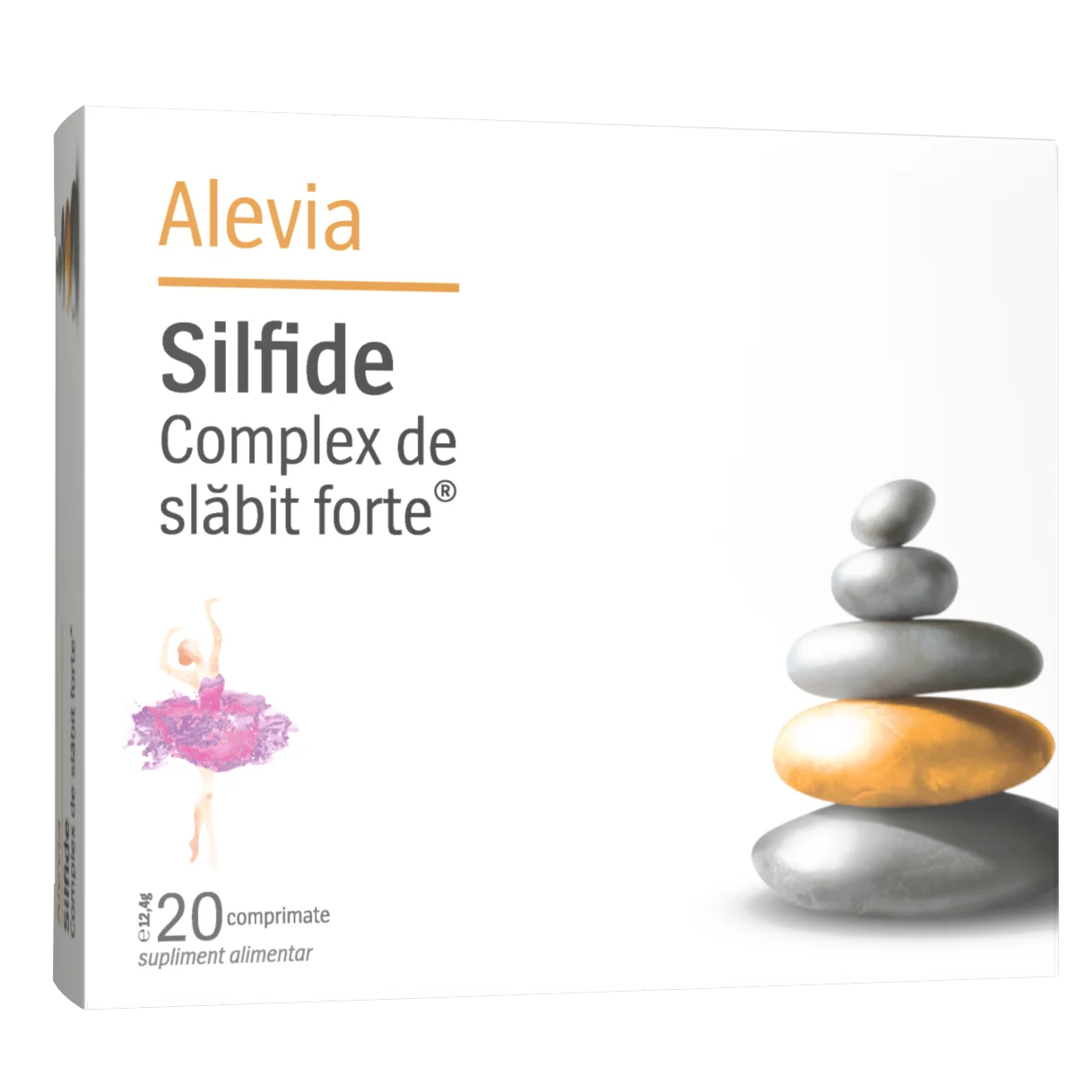 Silfide complex de slabit forte, 20 comprimate, Alevia