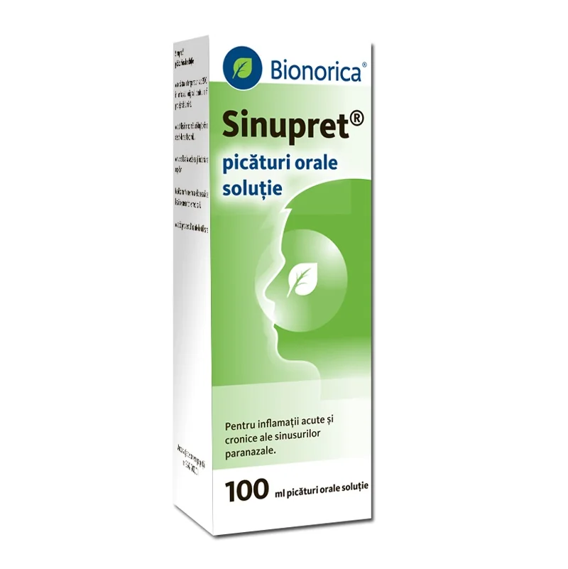 Sinupret solutie, 100 ml, Bionorica