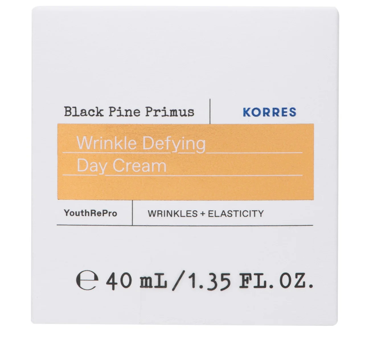 Crema de zi Black Pine Primus, 40ml, Korres 