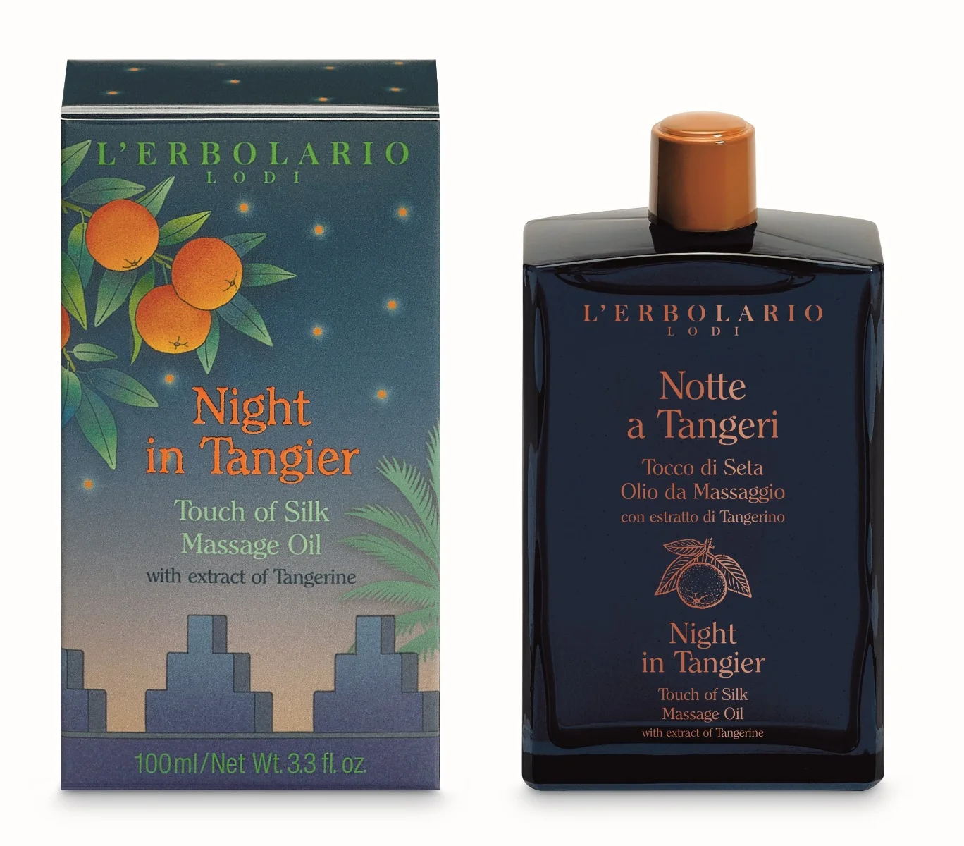 Ulei de masaj Night in Tangier, 100ml, L'Erbolario