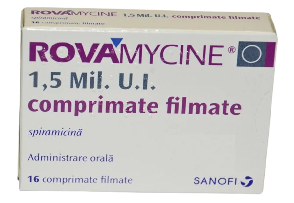 Rovamycina 1,5 Mil. U.I., 16 comprimate filmate, Sanofi