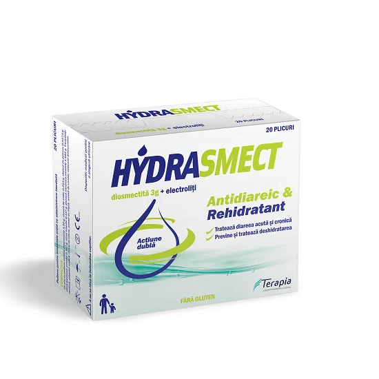 HydraSmect, 20 plicuri, Terapia