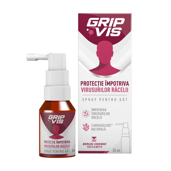 Spray pentru gat GripVis, 20ml, Berlin Chemie