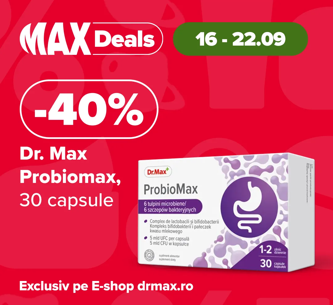 Max Deals Septembrie 2024 ProbioMax