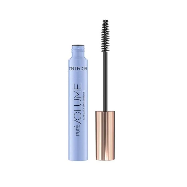 Mascara rezistent la apa Pure Volume Waterproof 010 - Black Waterproof, 10ml, Catrice