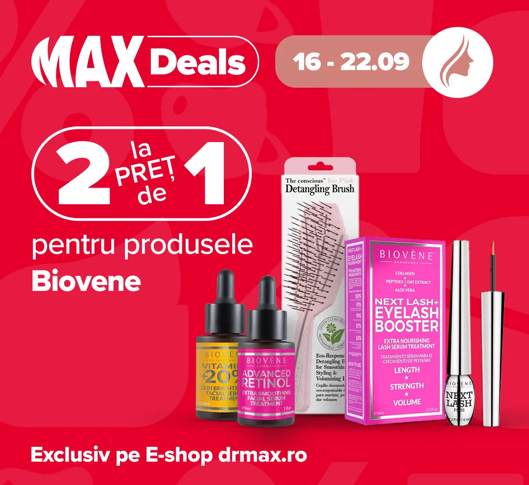 Max Deals Septembrie 2024 Biovene