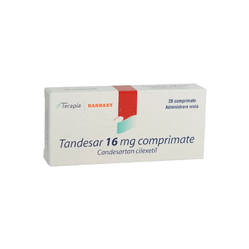 Tandesar 16mg, 28 comprimate, Terapia