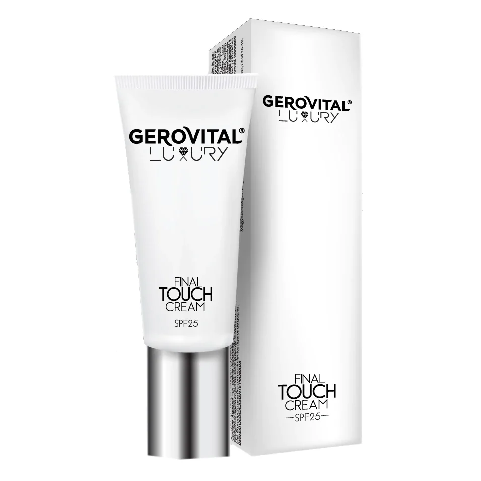 Crema final touch Luxury cu SPF25, 30ml, Gerovital