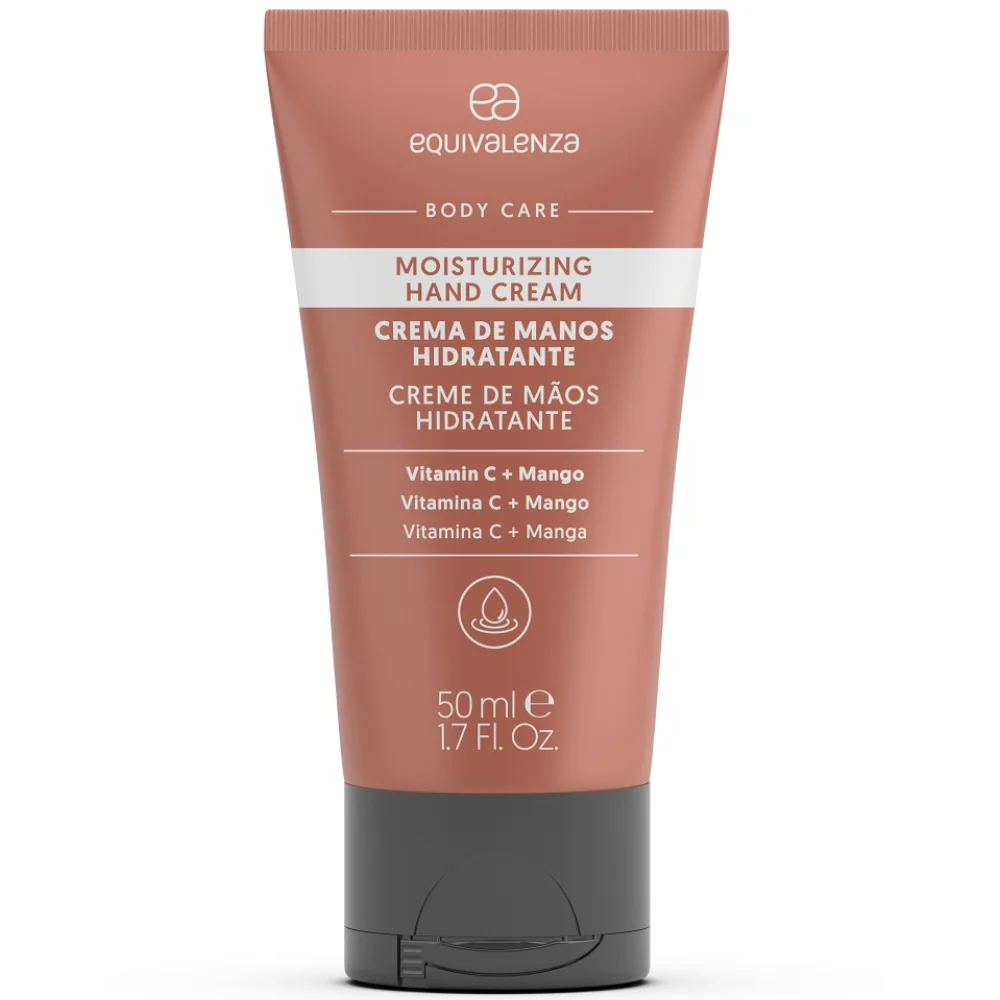 Crema hidratanta pentru maini cu vitamina C si mango, 50ml, Equivalenza