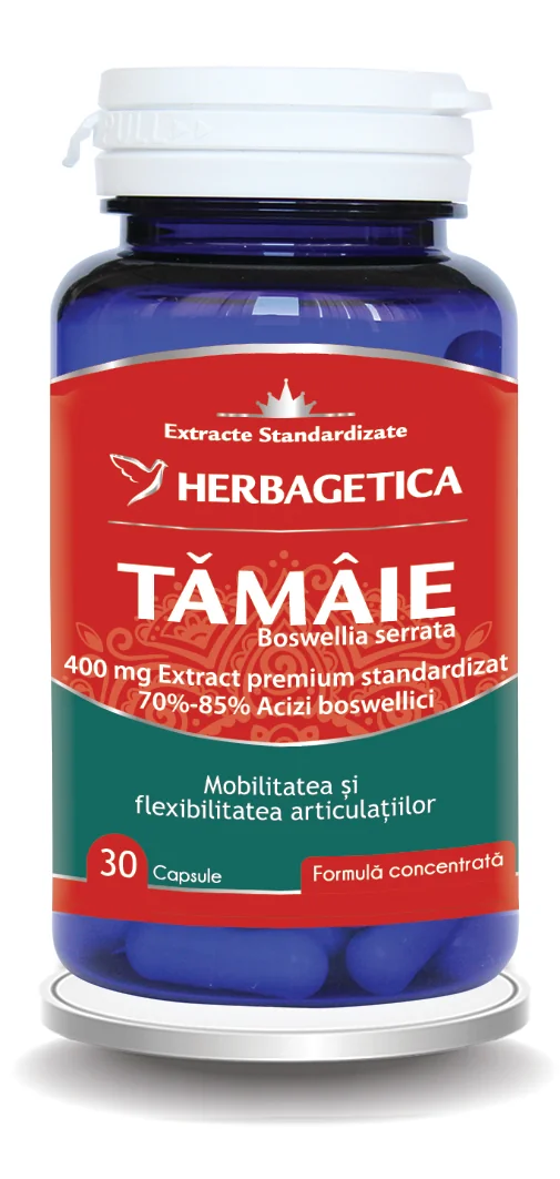 Tamaie Boswellia serrata, 30 capsule, Herbagetica