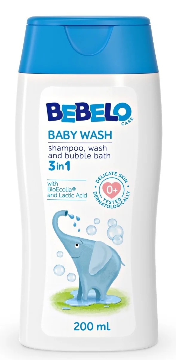 Bebelo Gel spumant 3 in 1, 200ml