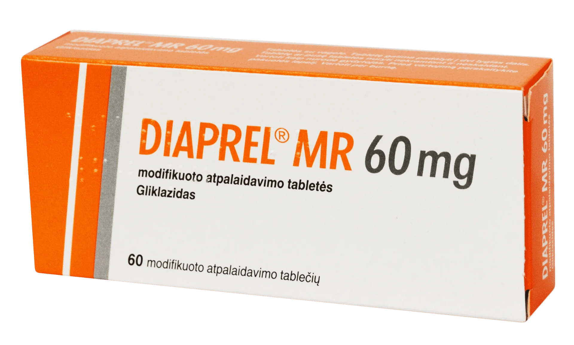 Diaprel MR 60 mg, 60 comprimate cu eliberare modificata, Les Laboratoires Servier