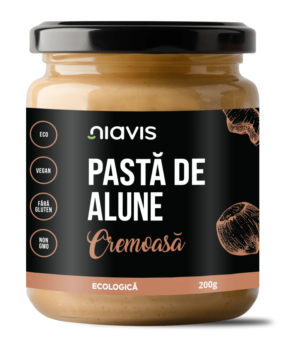 Pasta de alune cremoasa, 200g, Niavis