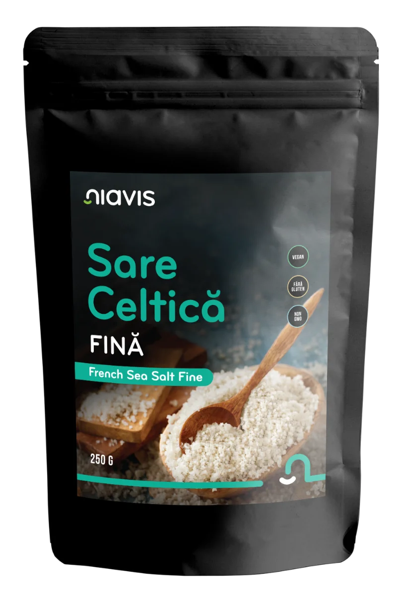 Sare celtica fina, 250g, Niavis