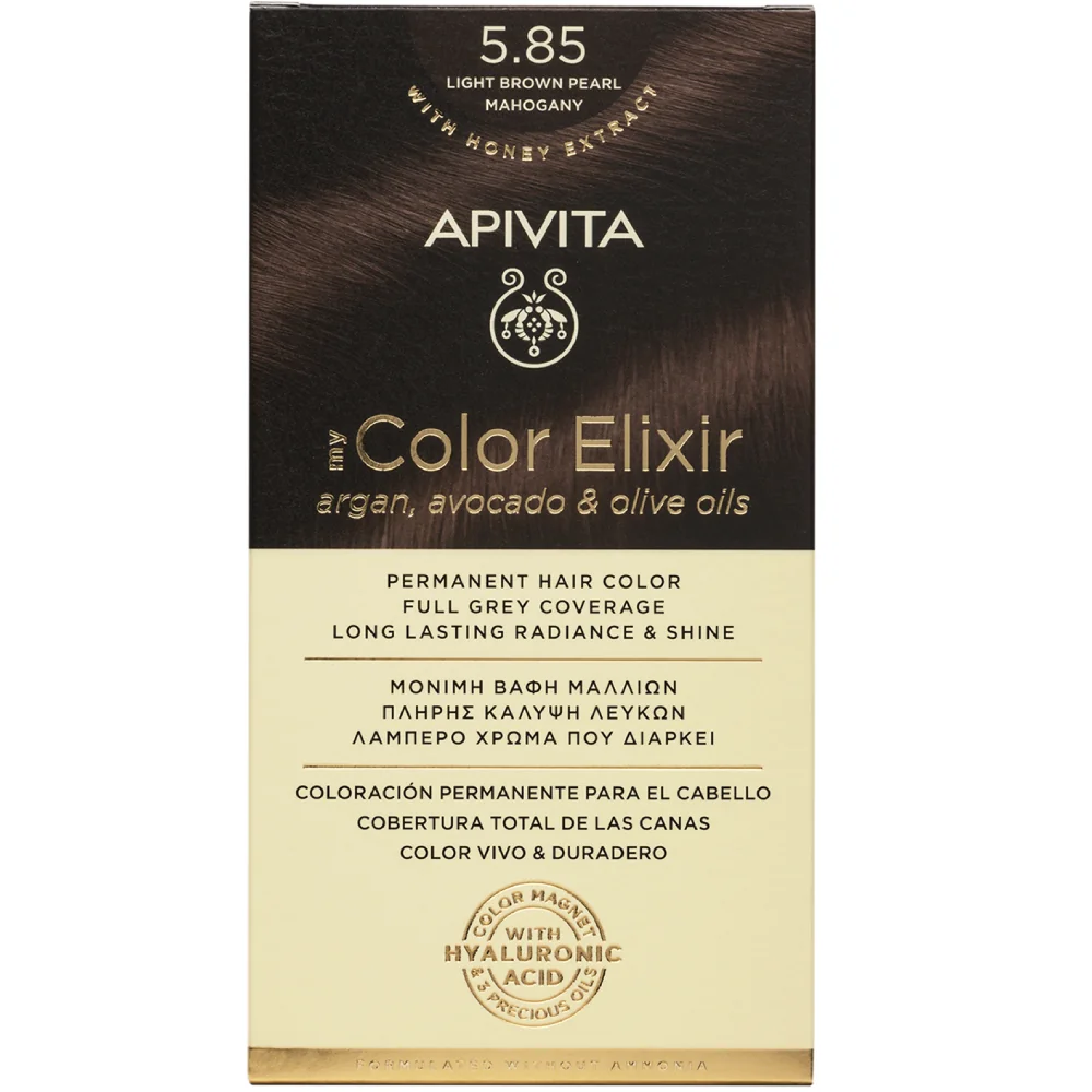 Apivita My Color Elixir Vopsea de par, N5.85 