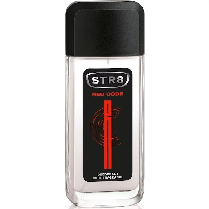 Spray de corp pentru barbati Red Code, 85ml, STR8