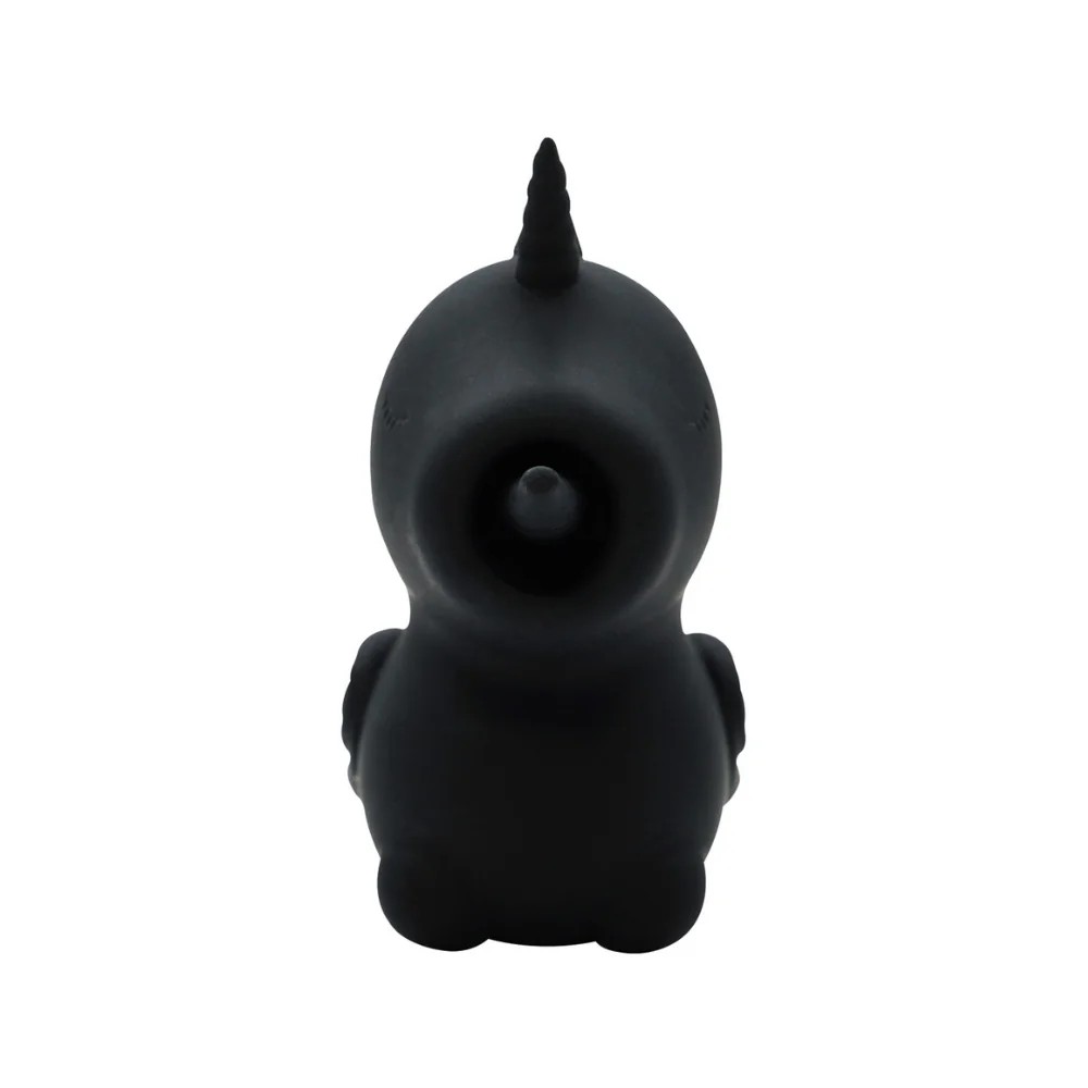 Vibrator clitoridian in forma de unicorn negru, 1 bucata, Unihorn 