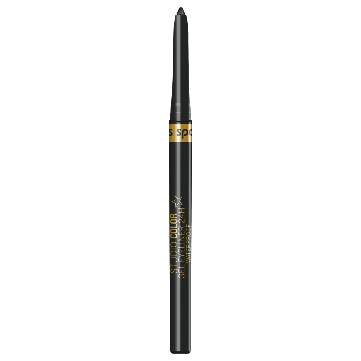 Creion de ochi gel Studio Color 24H 01 Black, 0.35g, Miss Sporty 