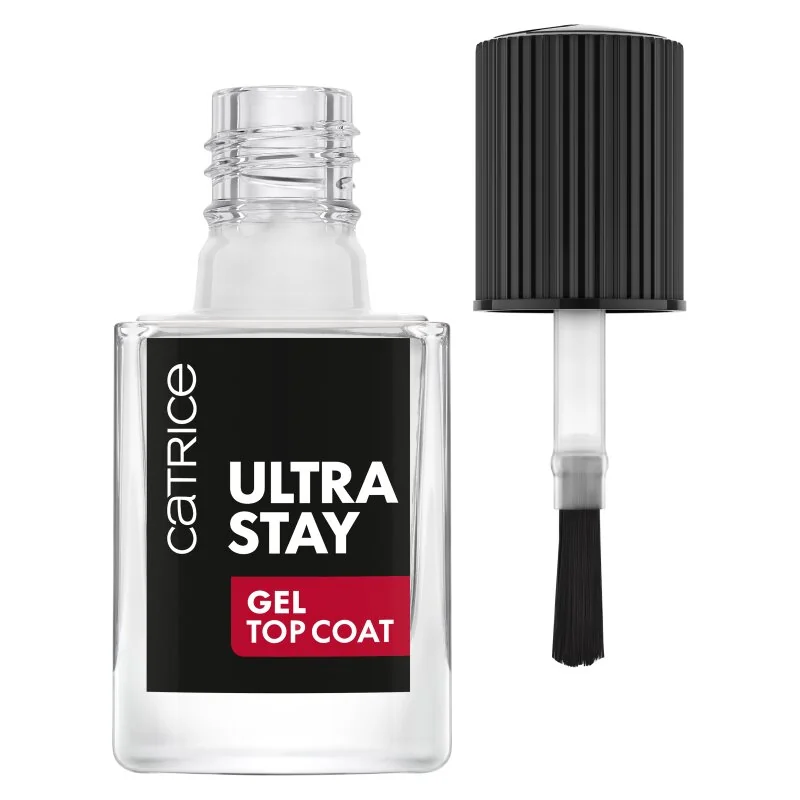 Top coat cu efect de gel Ultra Stay, 10.5ml, Catrice 