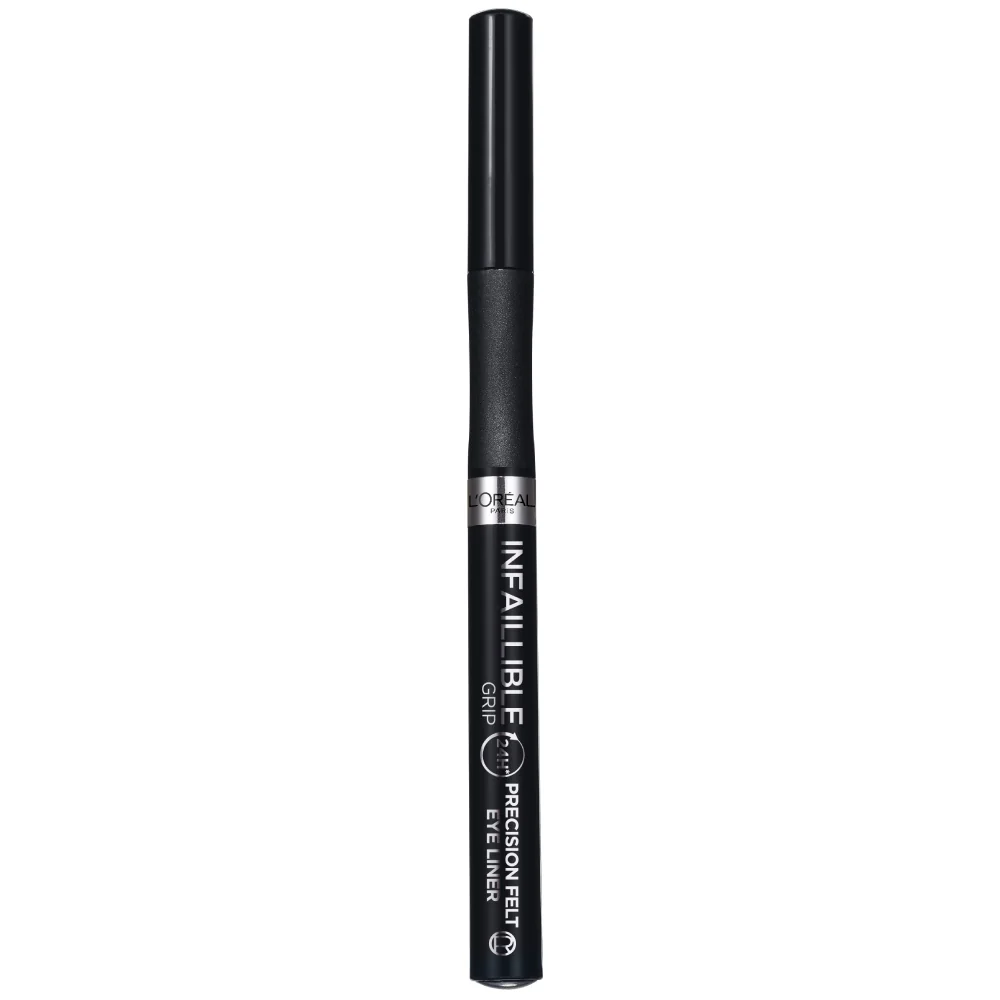 Tus lichid tip carioca Infaillible 30H Grip Precision Felt 01 Black, 4ml, L'Oreal Paris 