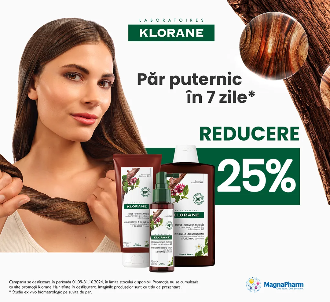 Ofertele lunii Septembrie, octombrie 2024 Klorane hair