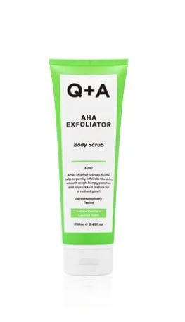 Gel exfoliant cu acid AHA si extract din mere, 75ml, Q+A