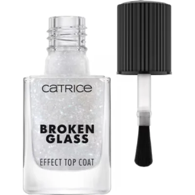 Top coat Broken Glass Effect Sparkling reflection 050, 10.5ml, Catrice 