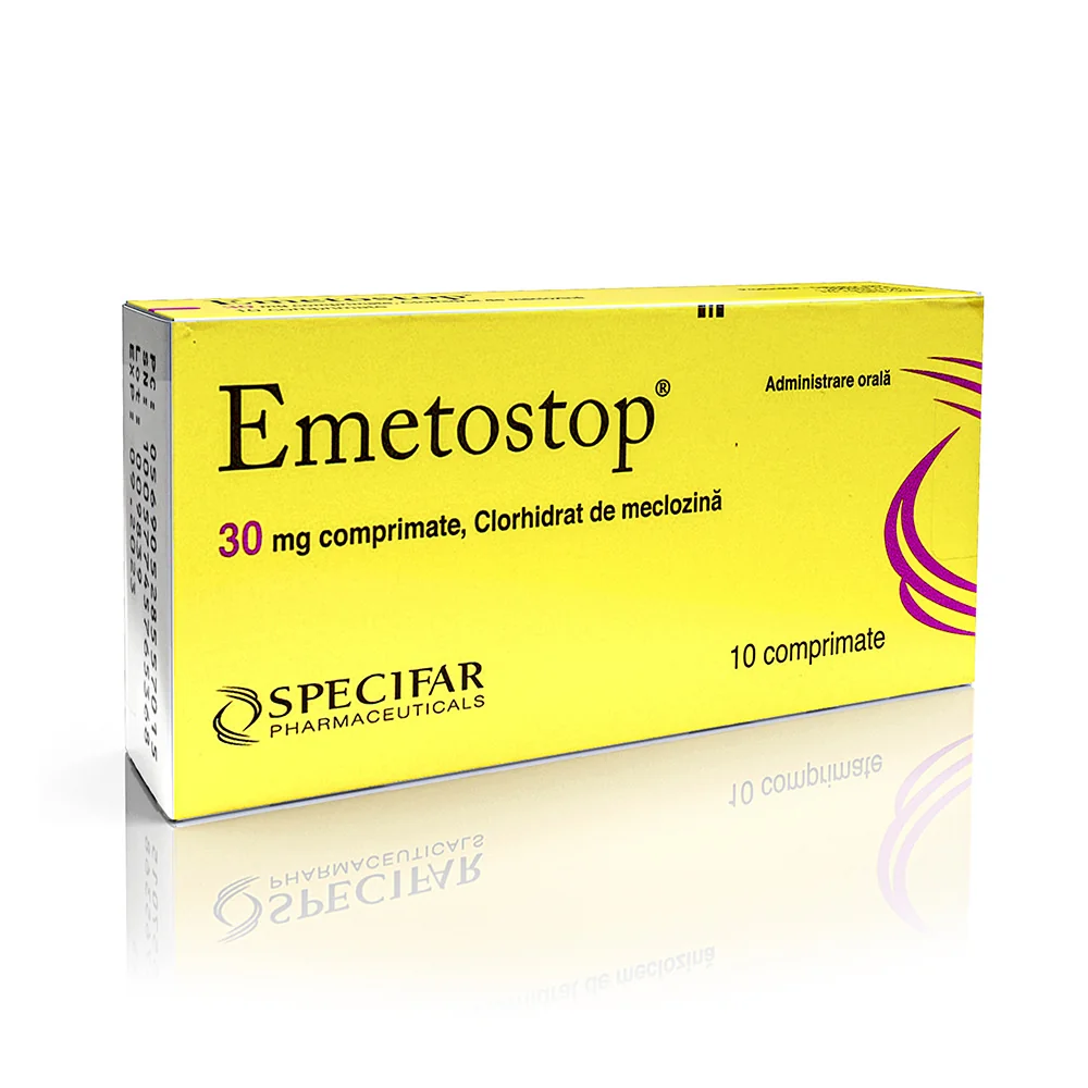 Emetostop 30mg, 10 comprimate, Specifar